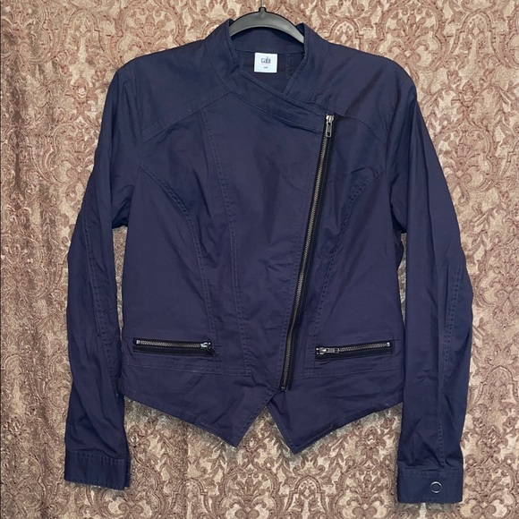 CABI Jackets & Blazers - NWOT CABI Women's Dark Blue Utility Jacket.  Size Medium